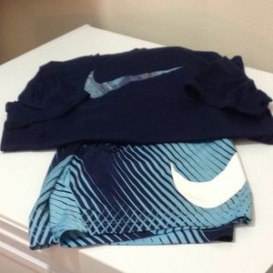 Matching Nike short set